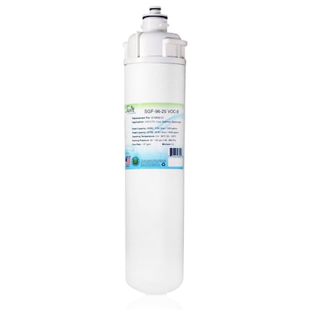 Swift Green Filters SGF-96-25 VOC-B Replacement water filter for Everpure EV9692-21 SGF-96-25 VOC-B
